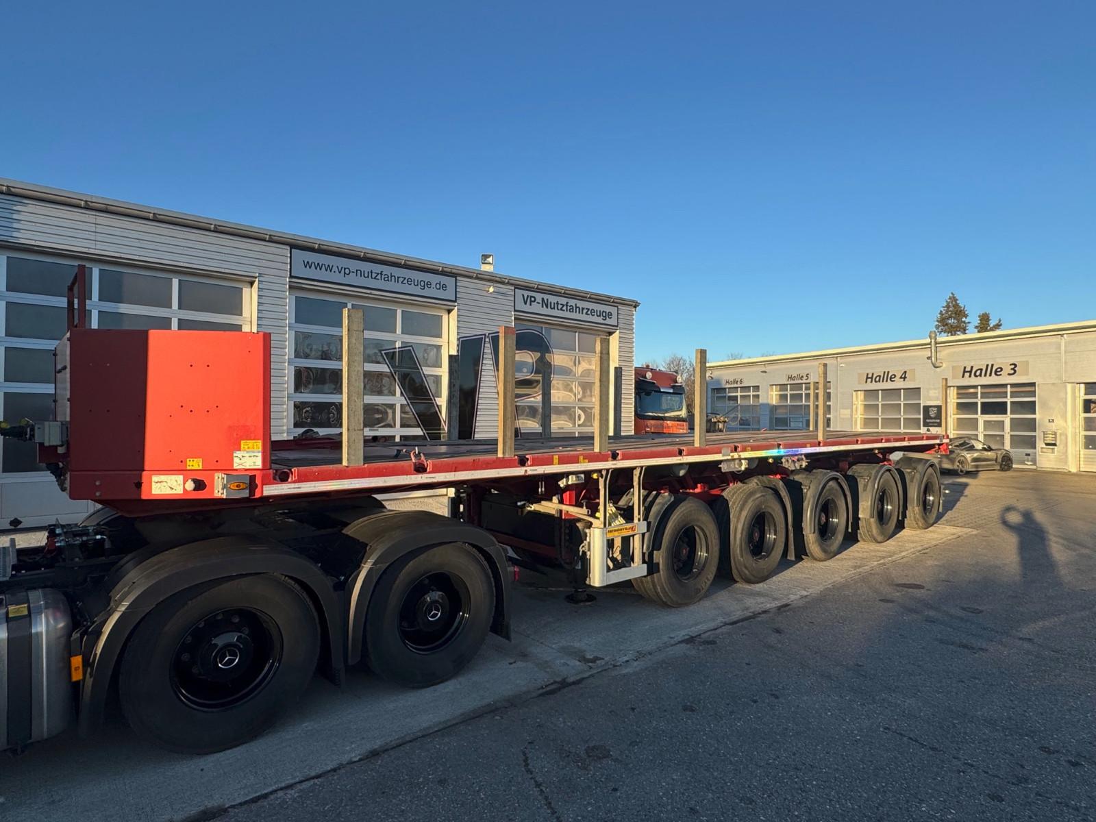 Faymonville Cargo-NZ-5L Balllastauflieger gelenkt