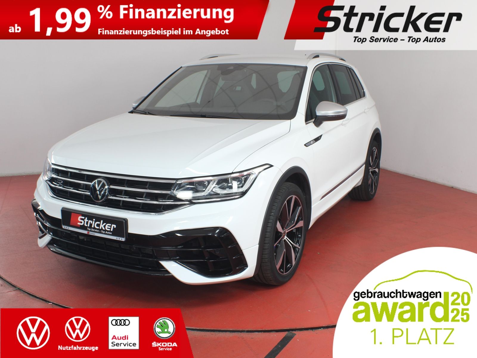 Volkswagen Tiguan R 2.0TSI DSG 371,-ohne Sitzheiz foto 2
