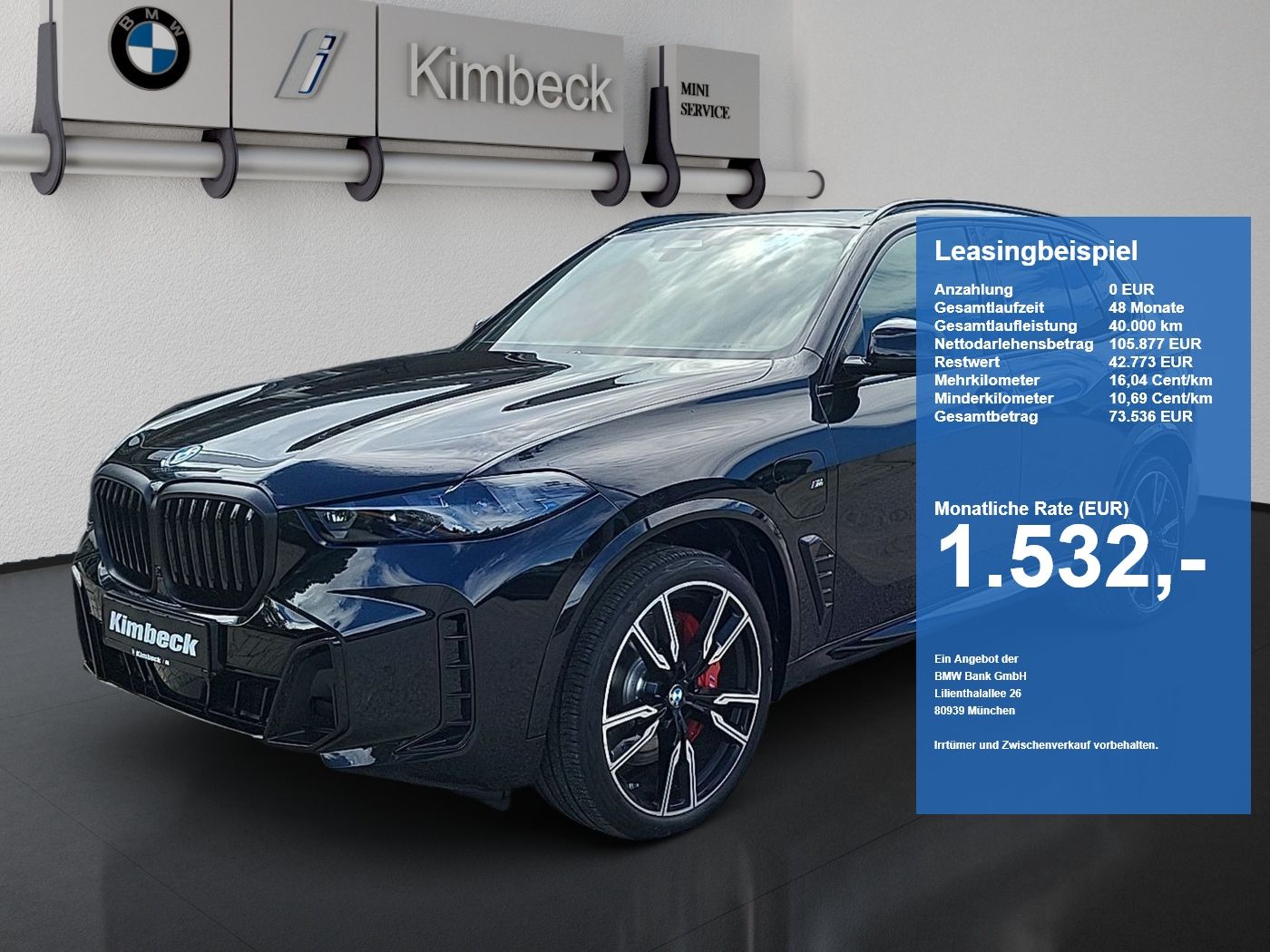 BMW X5 xDrive50e M SPORT PRO Allradlenk Sitzbelüft