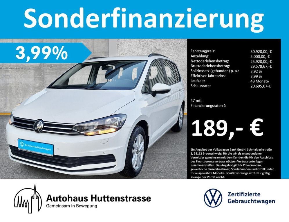 Volkswagen Touran 1.5 TSI Comfortline 7-Sitzer NAVI SHZ