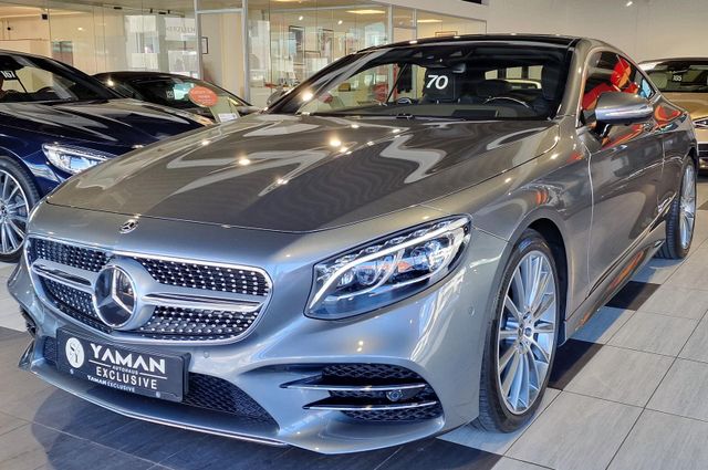 Mercedes-Benz S 560 4M Coupe AMG*Pano*Head-Up*StHzg*360°*TV