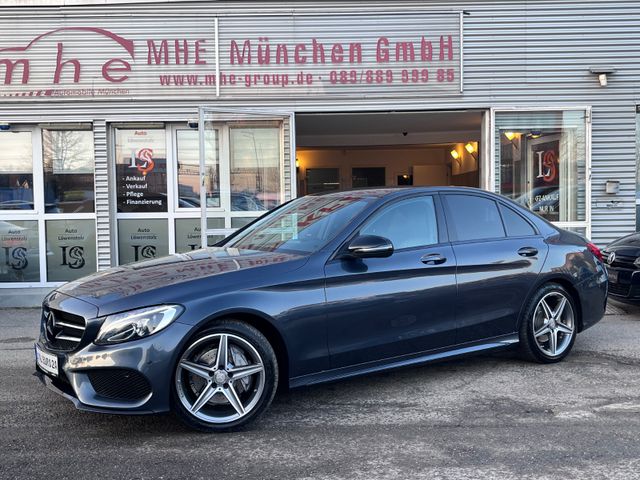 Mercedes-Benz C180 Lim CGI AMG-Line*Navi*LED*Leder*Night-Paket