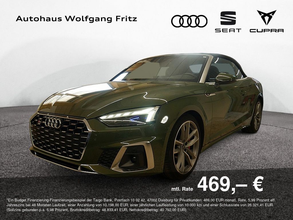 AUDI S5 Cabrio 3.0 TFSI quattro LED+NAVI+SHZG+PDC+FSE