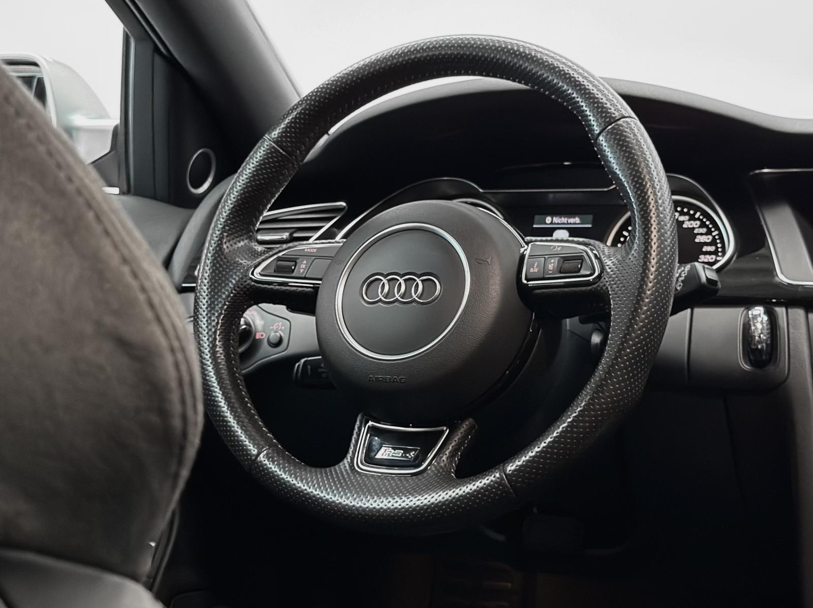 AUDI RS4 AVANT 4.2 V8 FSI 450ch QUATTRO - B&O - TOIT PANORAMIQUE - CAPRISTO - SUSPENSION KW - CUIR/ALCANTARA