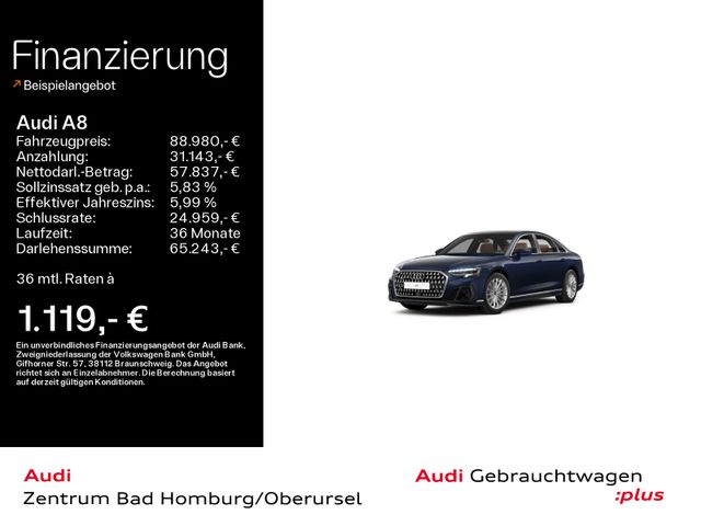 Audi A8 50 TDI quattro*Navi*Matrix*B&O*HUD*PDC*Pano*V