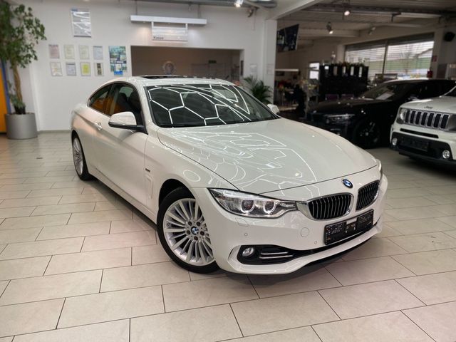 BMW 420i Luxury Line Navi Leder Bi-Xenon Tempo AHK S