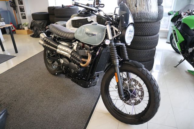 Triumph 900 Street Scrambler 1.Hand ABS