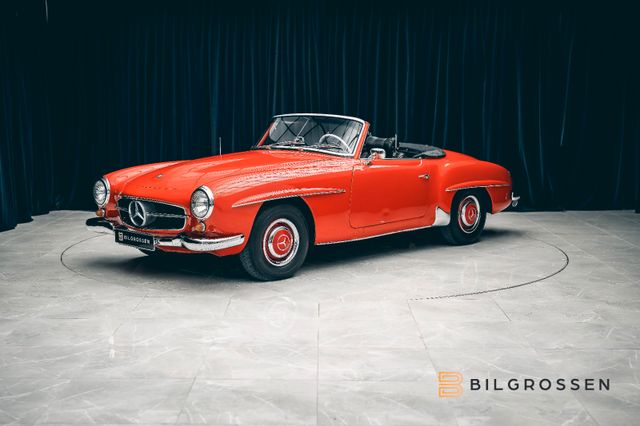 Mercedes-Benz 190 SL Roadster Red/Black Original