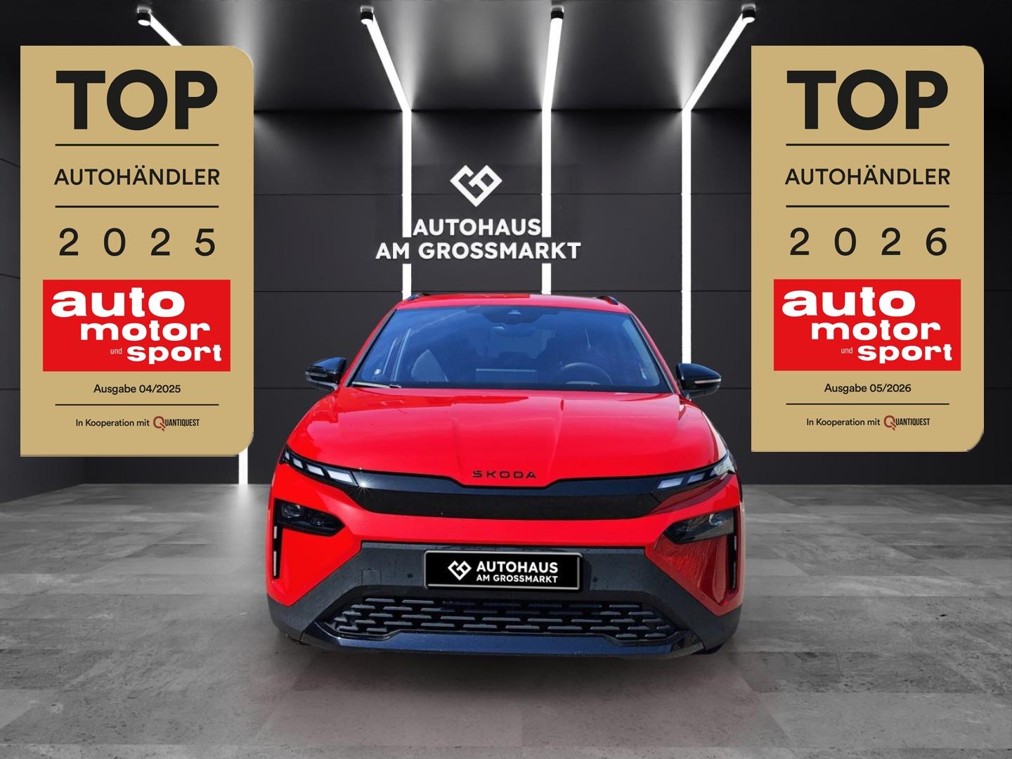 Skoda Elroq 60 Sportline AHK-klappbar Navi Matrix LED