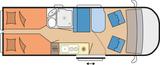 Hobby Vantana De Luxe K65 ET /Navi/RFK/Solar/SAT+TV - Hobby Vantana De Luxe