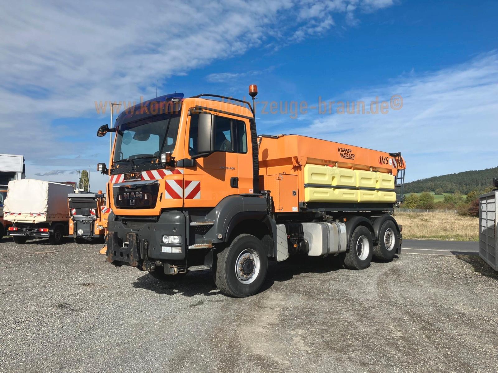 MAN TGS 26.400 6x4 Winterdienst*VA Streuer 8m³+Pflug
