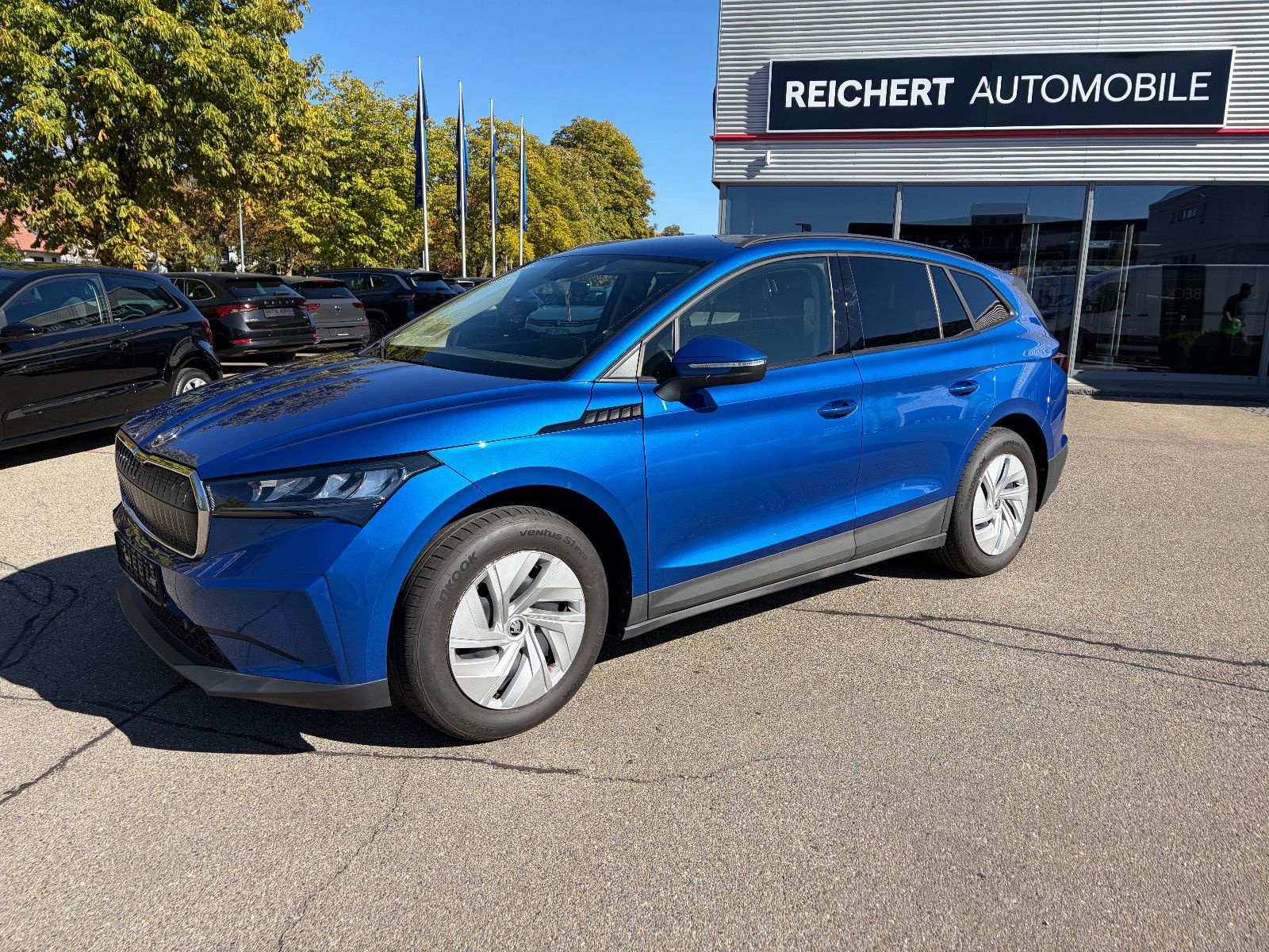 Skoda Enyaq 2023, Automāts, SUV/Apvidus, Zils — Latvijā