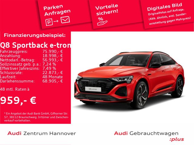 Audi Q8 Sportback e-tron S line 55 quattro AHK HuD Pa