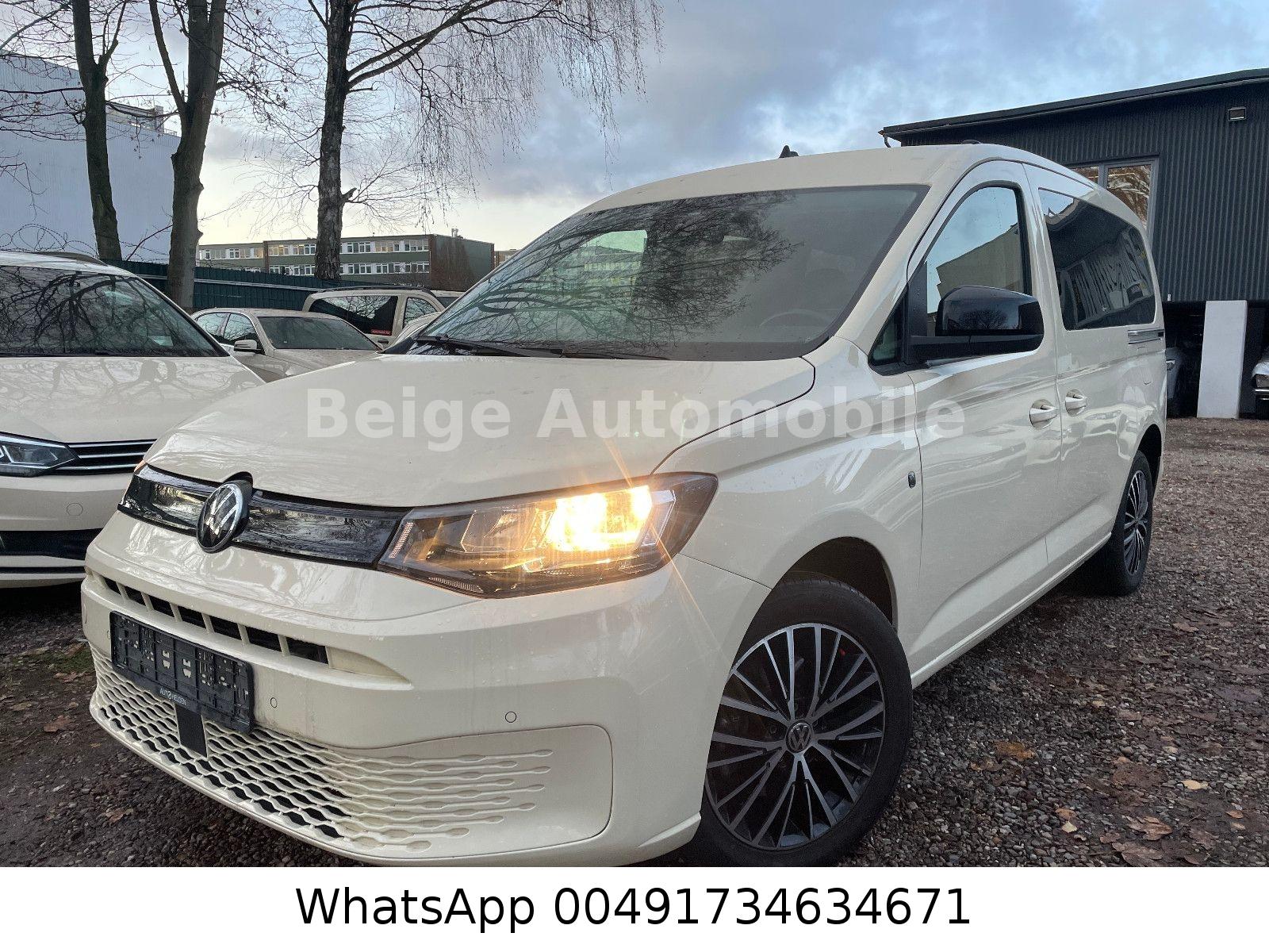 Volkswagen Caddy 2.0 TDI Maxi Rollstuhlrampe 7Sitzer CAM