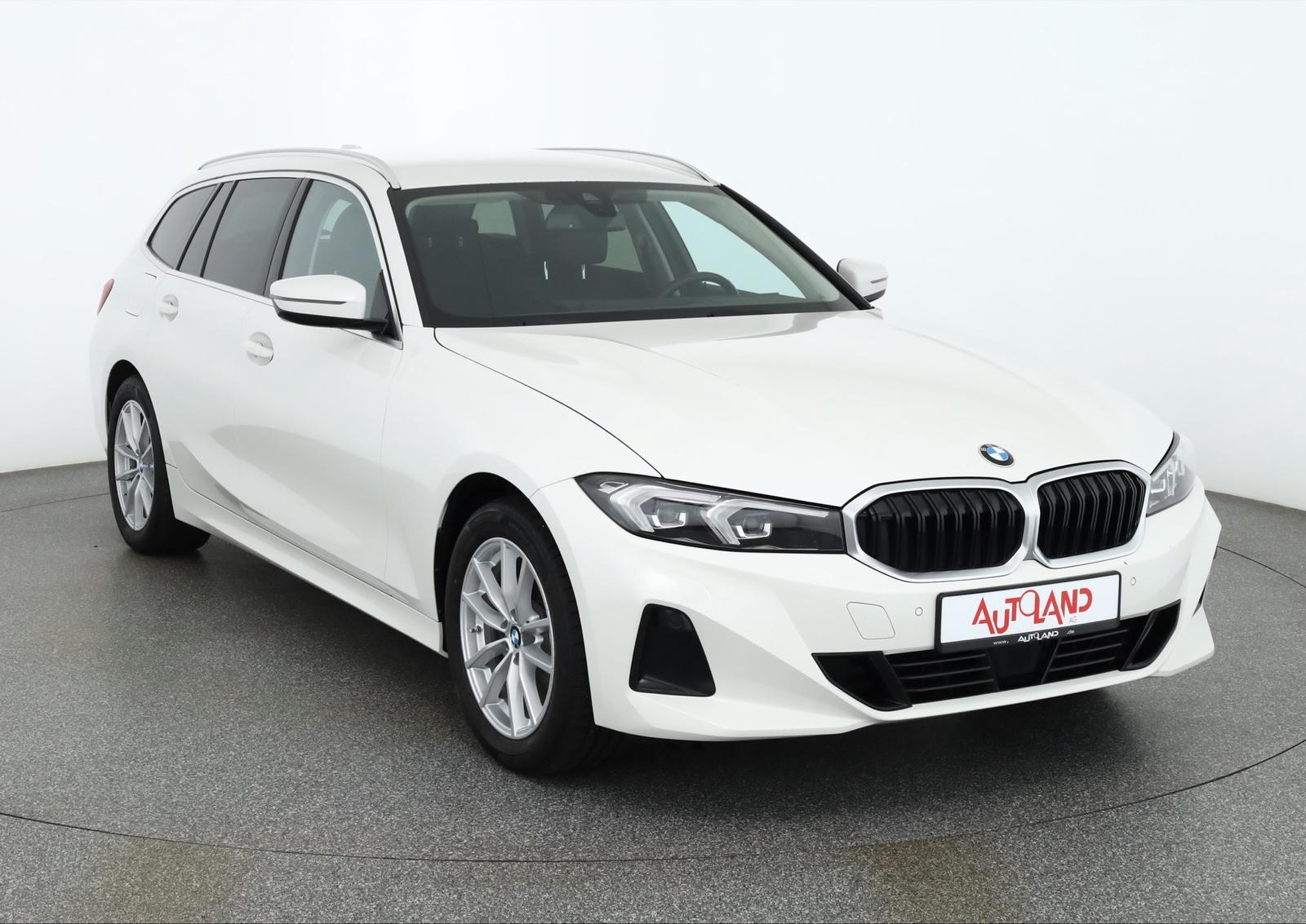 BMW 3 Series i Touring LED Navi Teilleder AHK Totwinkel, миниатюра 7