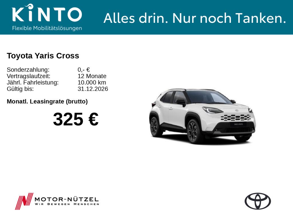 Toyota Yaris Cross Hybrid Teamplayer *ALL-IN LEASING*