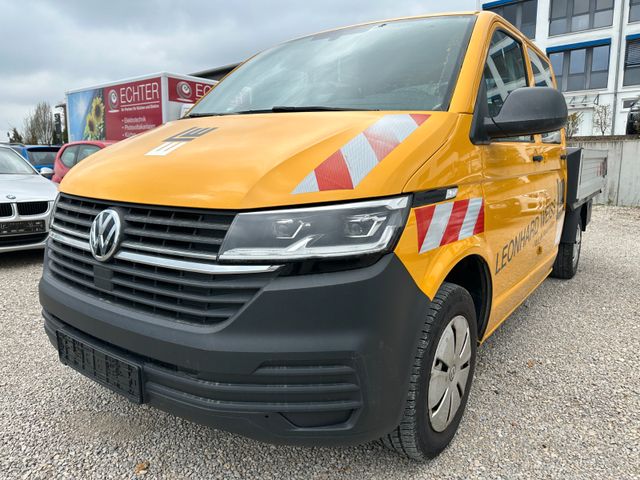 Volkswagen T6 Transporter *DokaPritsche*LED*6 Sitzer*AHK*