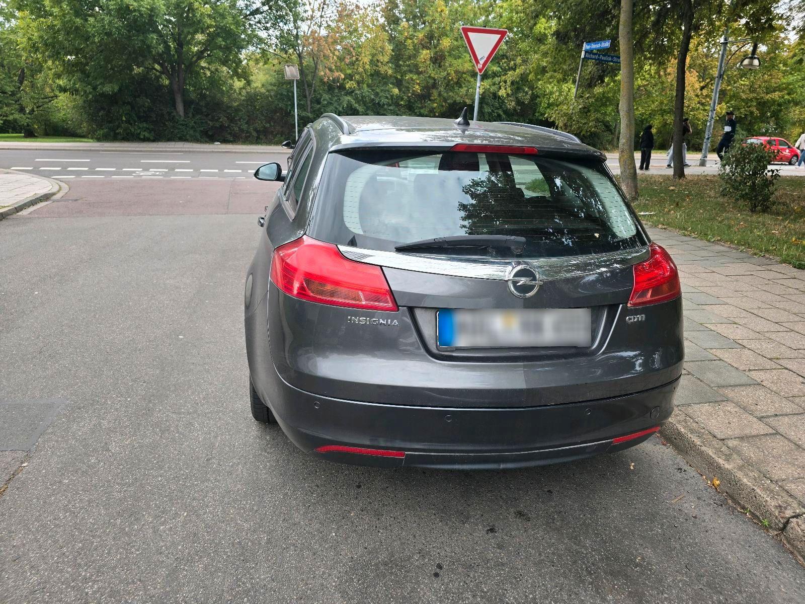 Opel Insignia 2010 — rear view