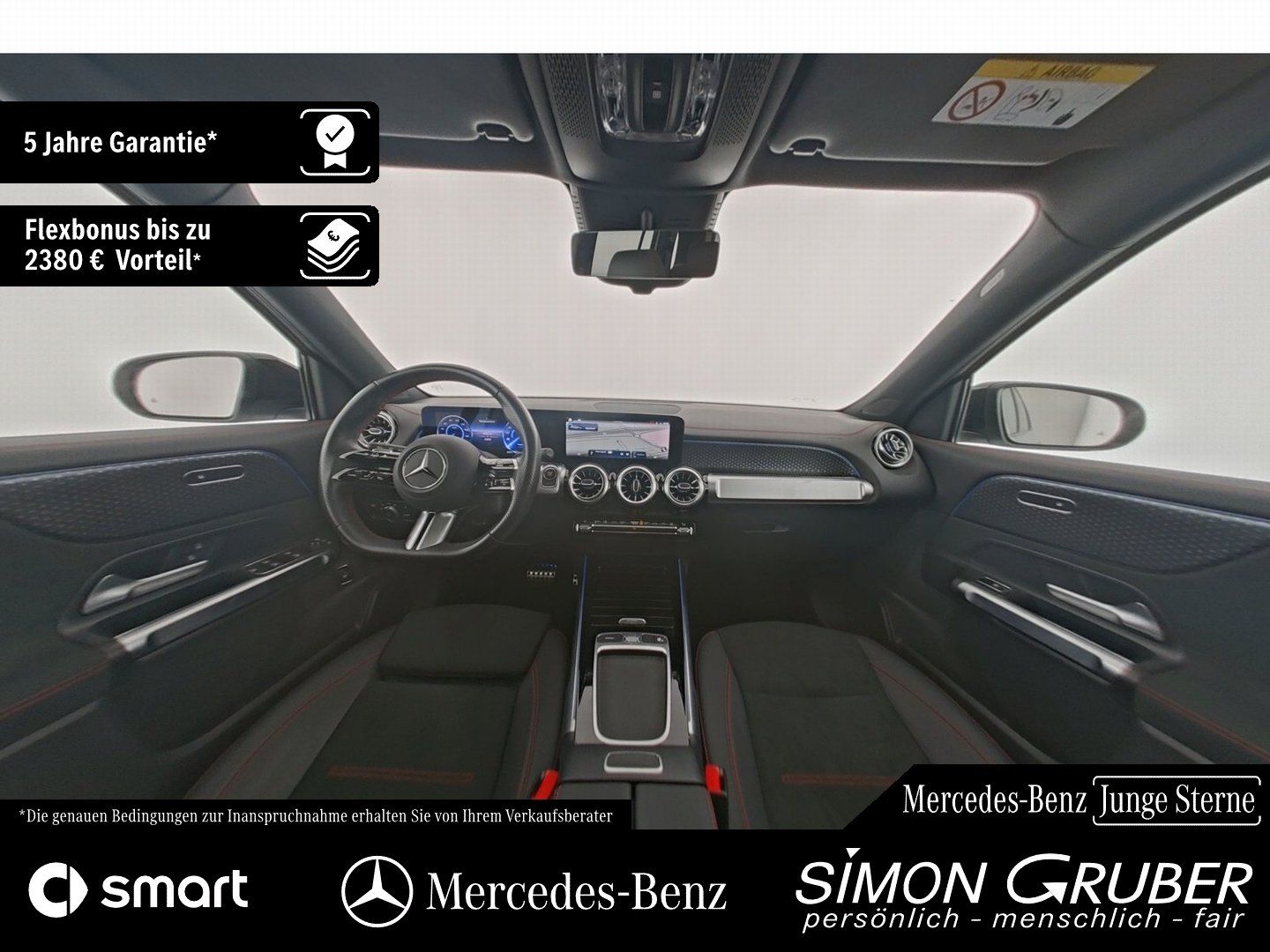 Fahrzeugabbildung Mercedes-Benz EQB 250+ AMG Night Pano Ambi LED AHK Mod 2025