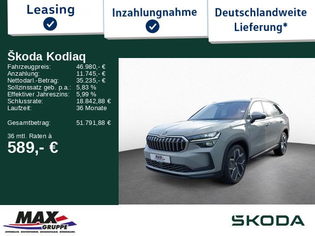 Kodiaq 2.0TDI 142 kW 4x4 Selection PANO*360°*AHK