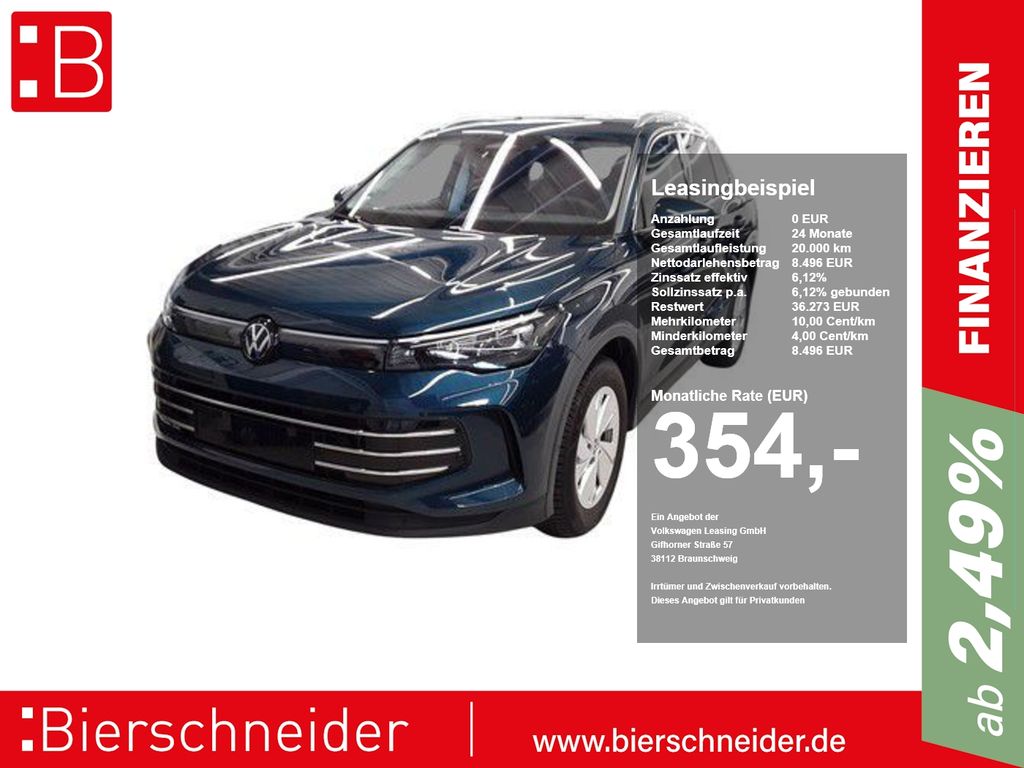Tiguan 2.0 TDI DSG Elegance AHK KAM NAV STHZG MA