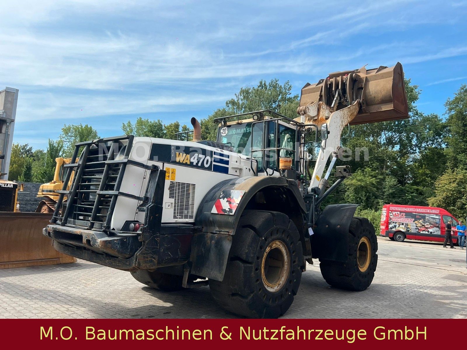 Fahrzeugabbildung Komatsu WA 470-8 / ZSA / Waage / AC/