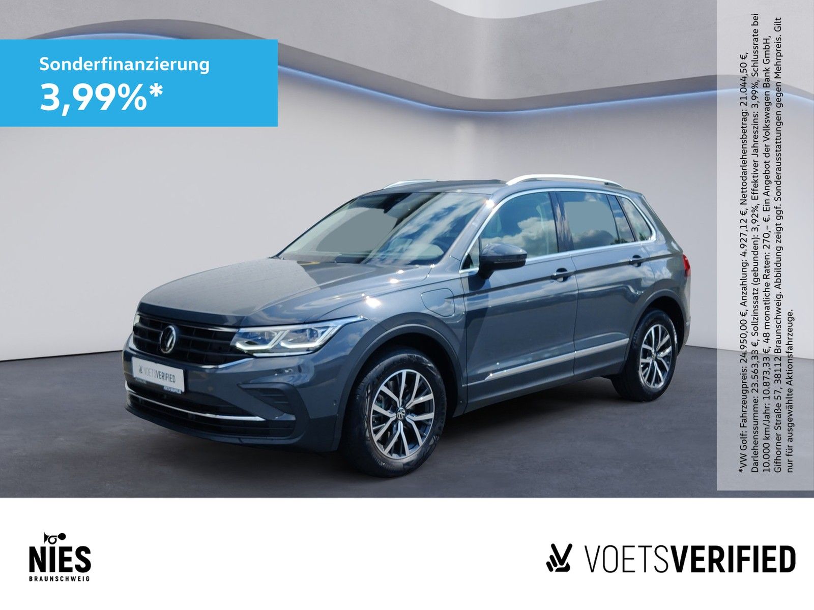 Volkswagen Tiguan Life 1.4 TSI eHybrid DSG MATRIX-LED+RearV