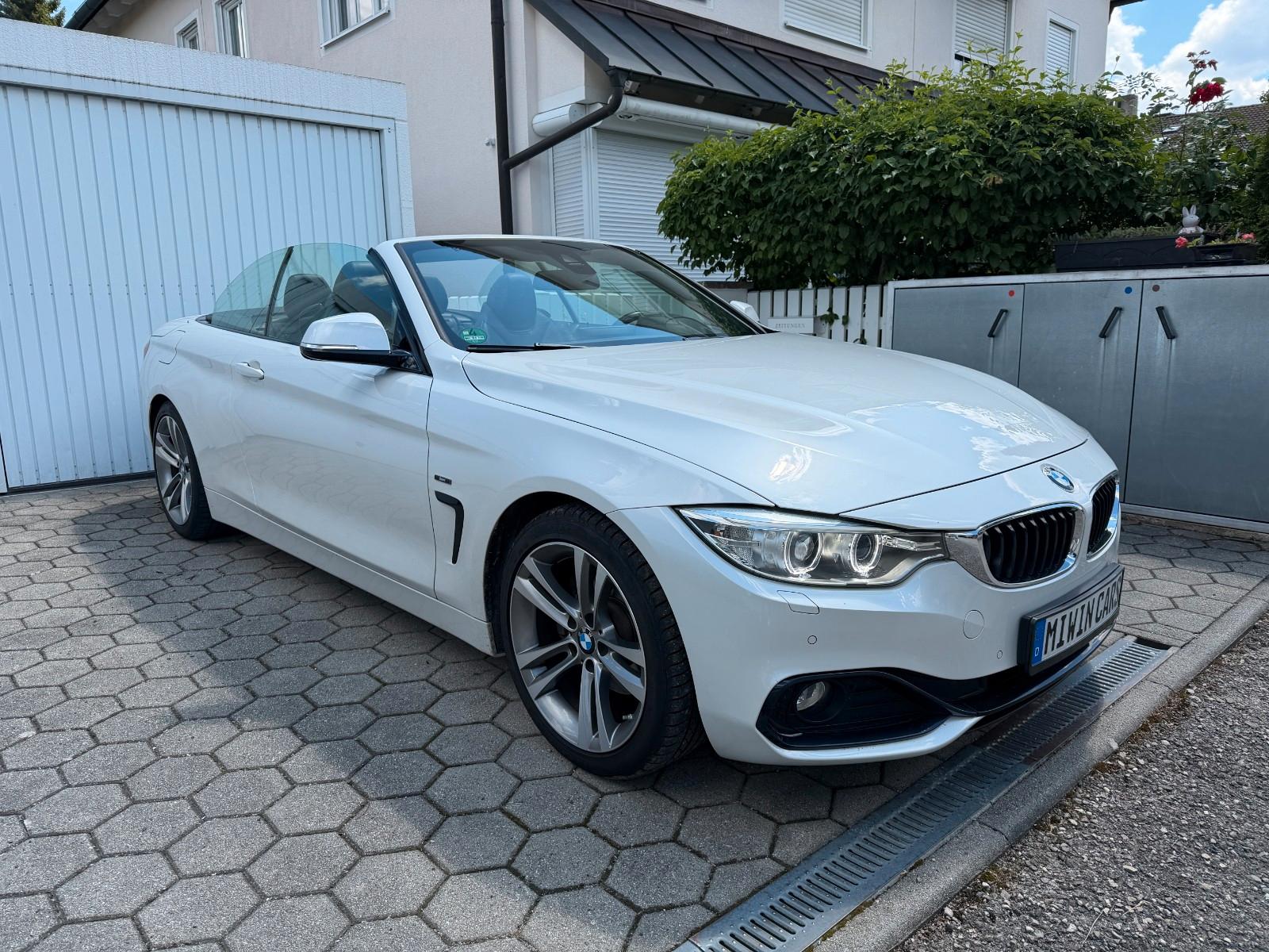 BMW 420D Cabrio Sport Memory Headup Leder Airscarf