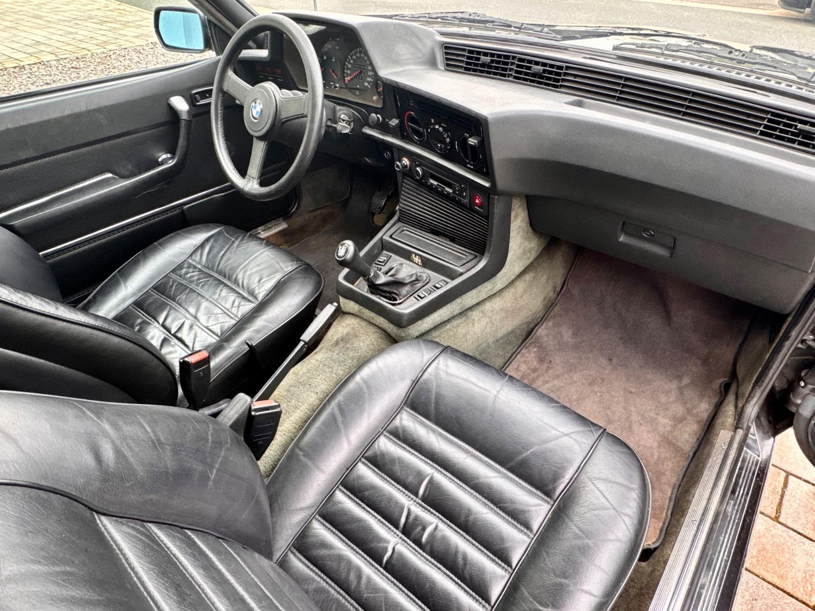 BMW Série 635 CSI E24 218ch - BVM 5 Raports - Imatriculation H - CT récent - Entretien complet