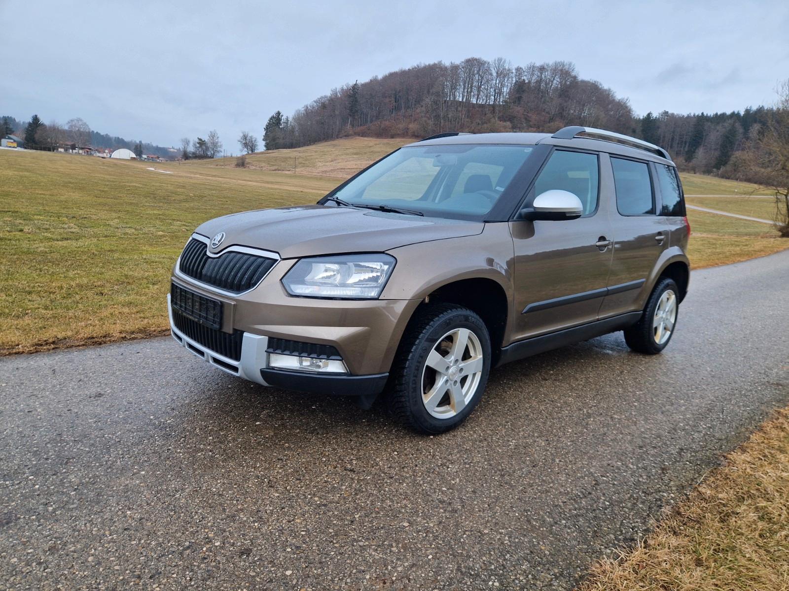 Skoda Yeti Active Outdoor 4x4 Klima TÜV 02.26 AHK 8fac