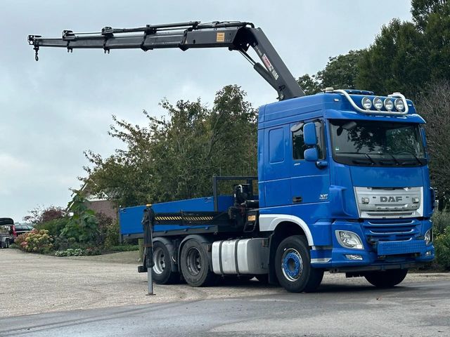 DAF XF 460 6x4!! HIAB 24TM CRANE/KRAN/TREKKER/BAKWAG