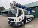 MAN Dachdeckerkran TGL 7.190 Böcker AK37/4000 - Gebraucht Dachdeckerkran