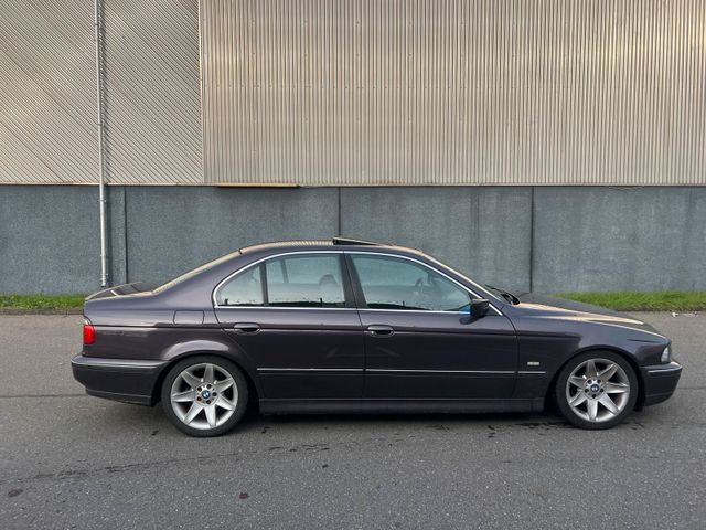 BMW E39 520i Individual Navarravioett