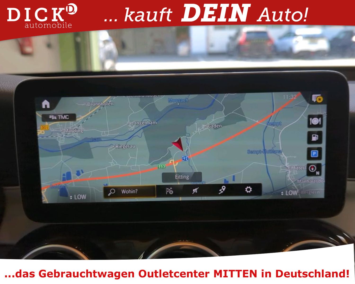 Fahrzeugabbildung Mercedes-Benz GLC 300de 4Mat 9G LED/ACC/NAVI/VIRTU/SHZ/RFK/8Fa