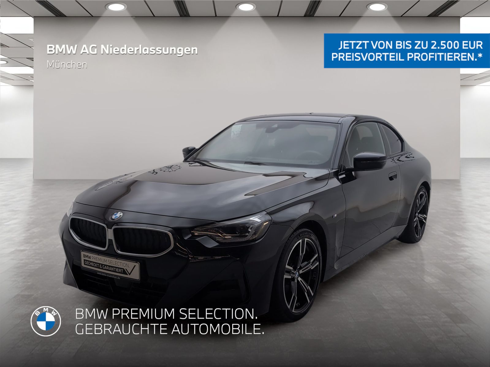 BMW 218i Coupé M Sport Navi Kamera LED Sitzheizung