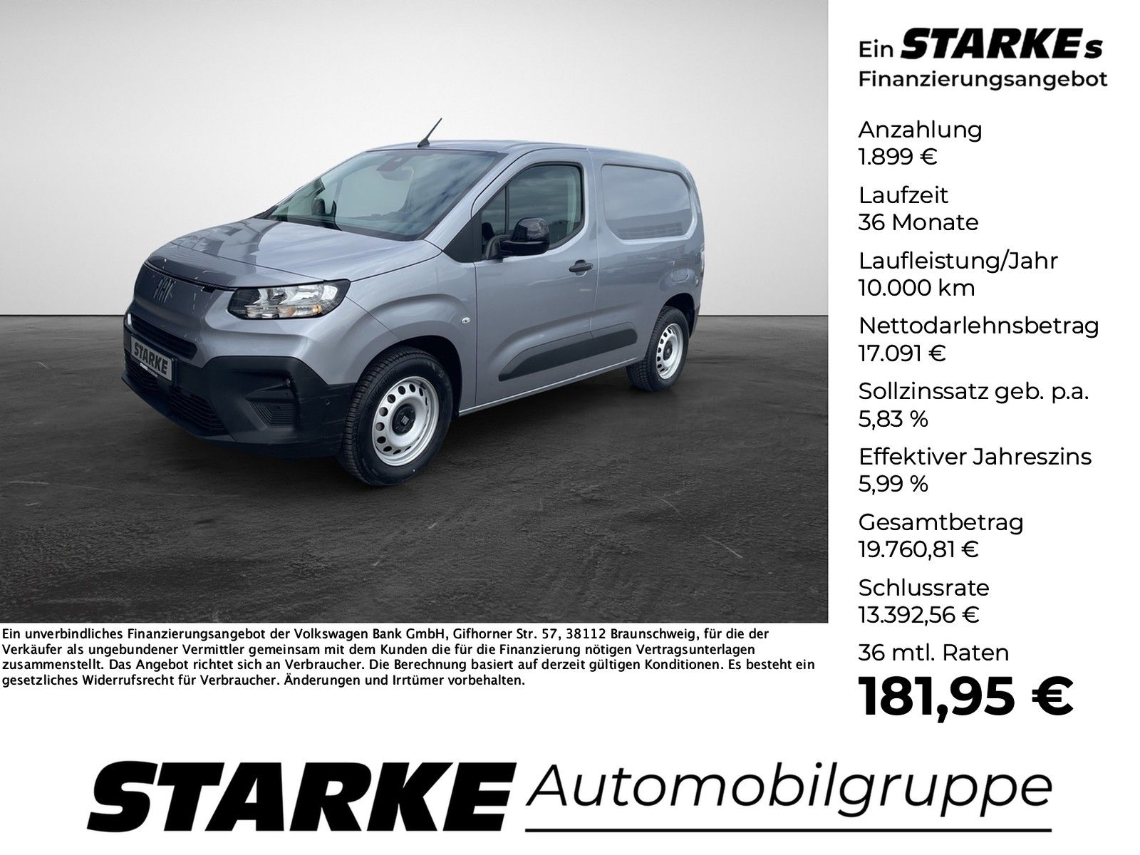 Fiat Doblo 1.5 BlueHDI Serie 2 Kawa L1 Heavy  Navi Kl