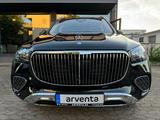 Mercedes-Benz MAYBACH|E-BODY|3D-BURMESTER|23"LM|MY25|SOFORT| - schwarze Mercedes-Benz GLS 600