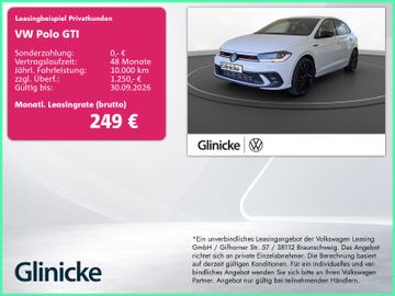 Volkswagen Polo GTI Black Style 2,0 l TSI DSG IQ.DRIVE RFK