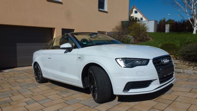 Audi A3 Cabrio, S-Line, 1,4 TFSI, LED, KRHZG, A-Leder