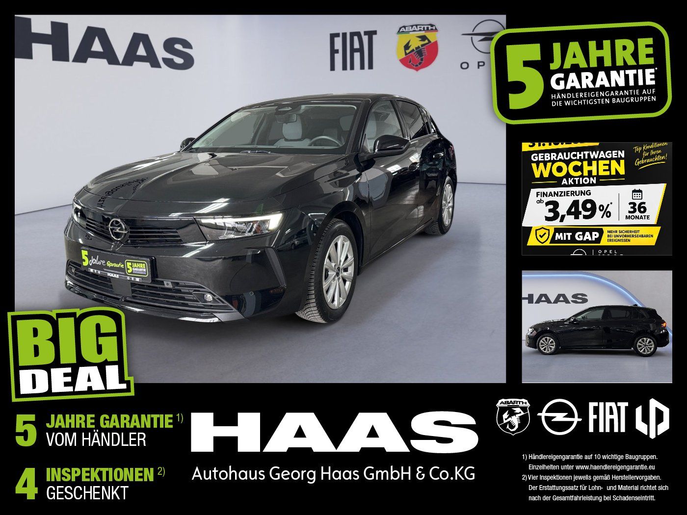 Opel Astra L 1.2 Klimaautomatik, Navi, Allwetterreife