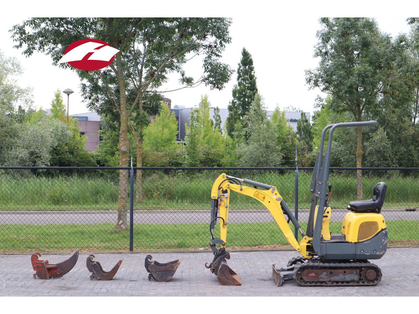 Wacker NEUSON E08-01 | DUTCH | 3 BUCKETS | RIPPER
