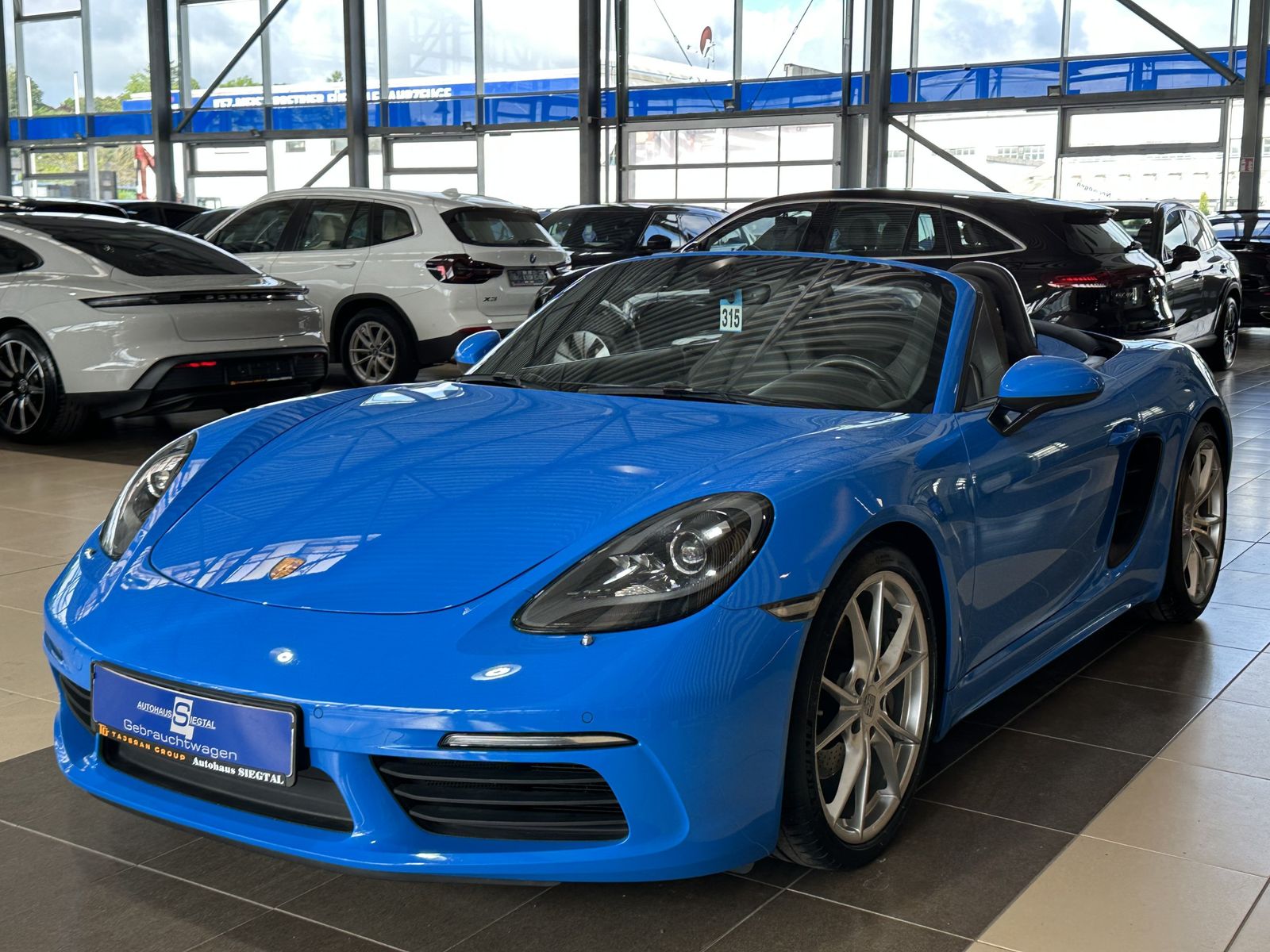Porsche Boxster 718 Leder BOSE R.Cam Navi Sitzbelüftung foto 3