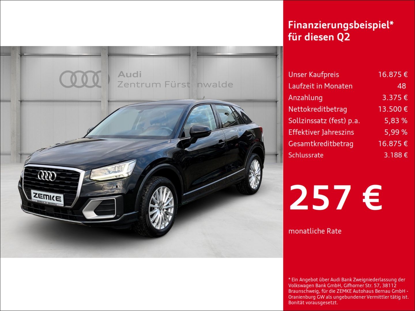 AUDI Q2 1.4 TFSI design Navi Digitales Cockpit Sounds