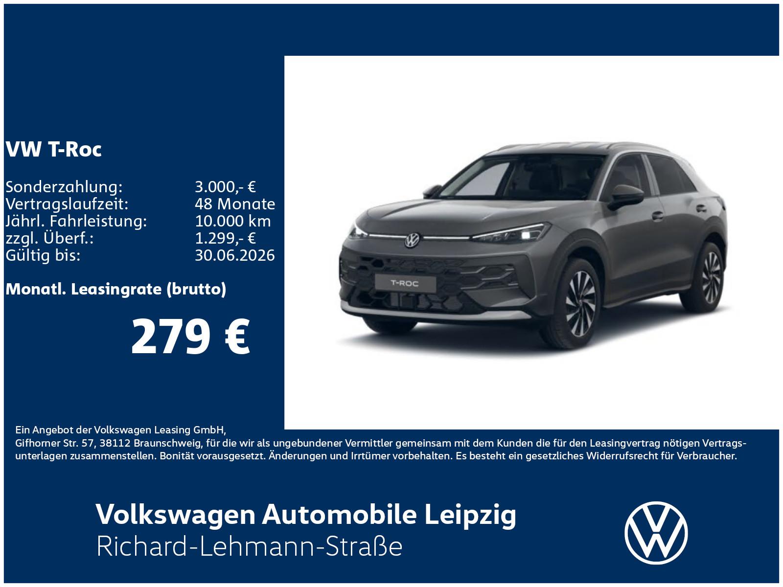 Volkswagen T-Roc Style 1.5 eTSI 110 kW Preisvorteil 7849 €
