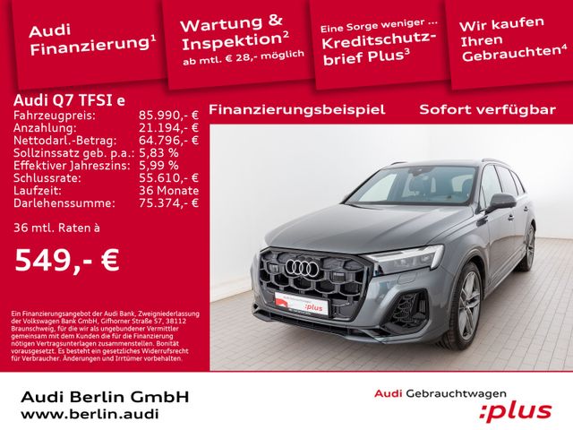 Audi Q7 TFSI e S line 55 e quattro tiptr. PDC 360°K