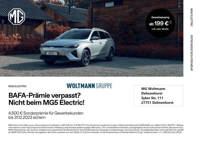 MG MG5 50,3 KW Luxury versch. Farben