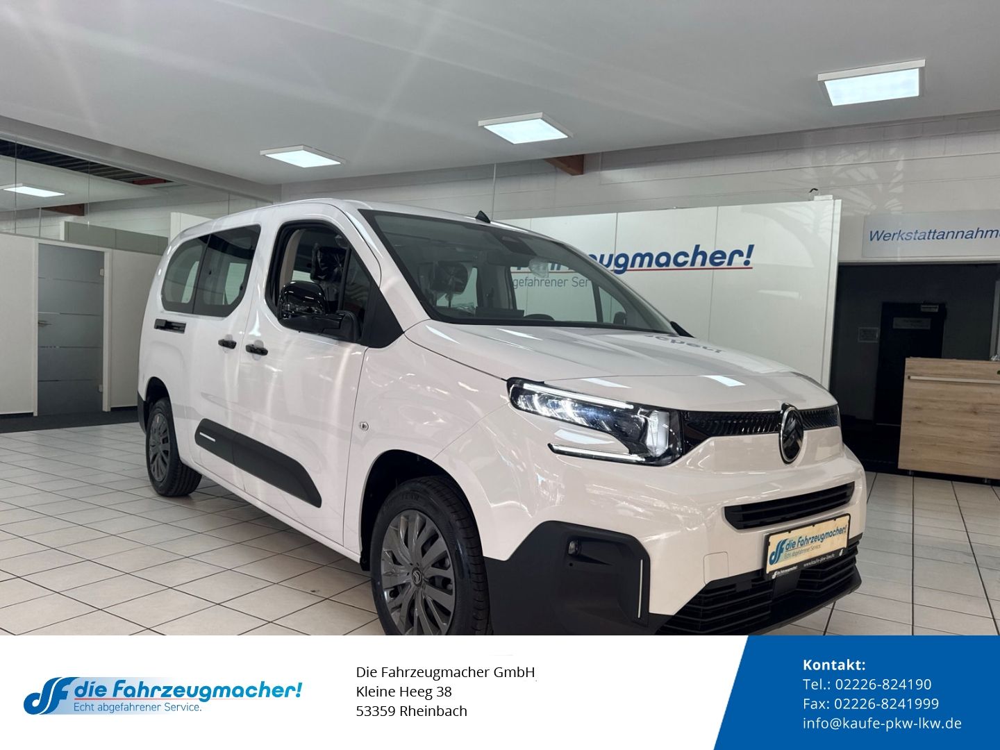 Fahrzeugabbildung Citroën Berlingo XL Digitales Cockpit LED Apple CarPlay