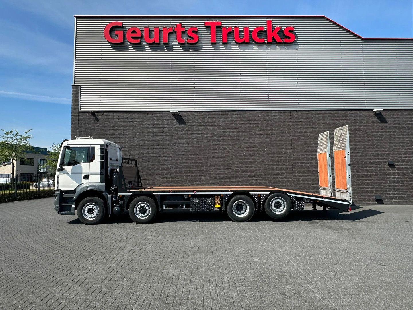 MAN TGS 35.520 8X2 OPRIJWAGEN/MACHINE TRANSPORTER/PL