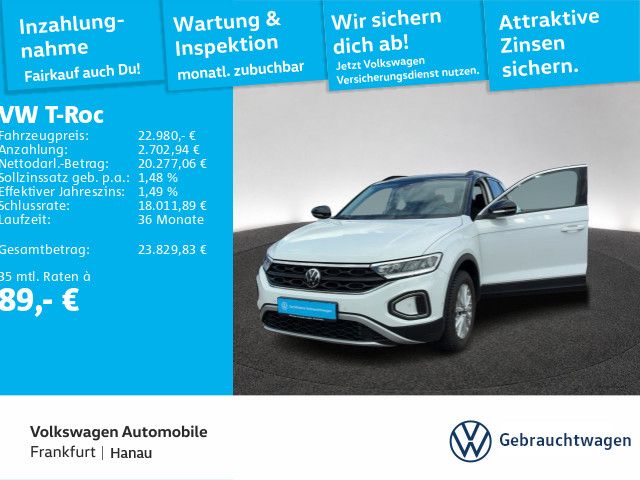 Volkswagen T-Roc 1.0 TSI Life Navi Spurhalteassistent Sitzh foto 2