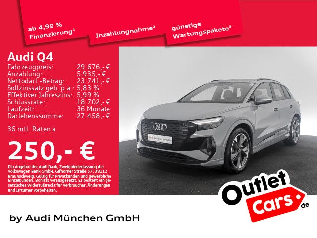 Audi Q4 35 e-tron S line Virtual/Navi+/LED